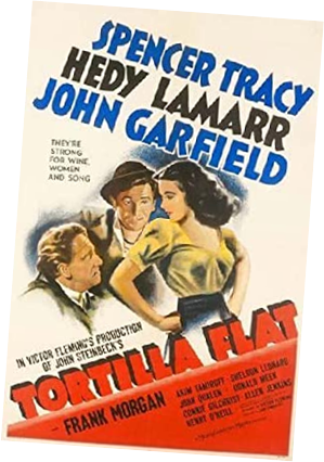 Tortilla flat film avec spencer Tracy, Hedy Lamarr et John Garfiled